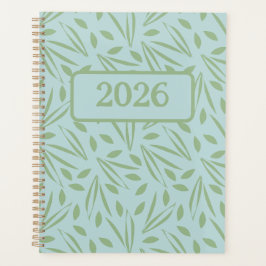 Tollen In Het Loof: Groen op Lichtgroen Planner