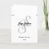 Tollende Bruid Kaart (Achterkant)