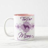 Toller mama tweekleurige koffiemok (Links)