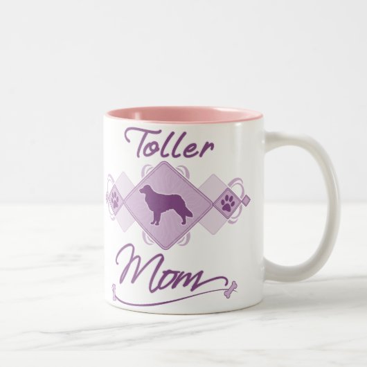 Toller mama tweekleurige koffiemok (Rechts)