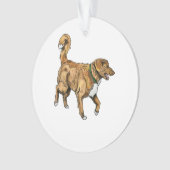 Toller Round Ornament (voorkant)