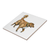 Toller Tile Tegeltje (Zijkant)