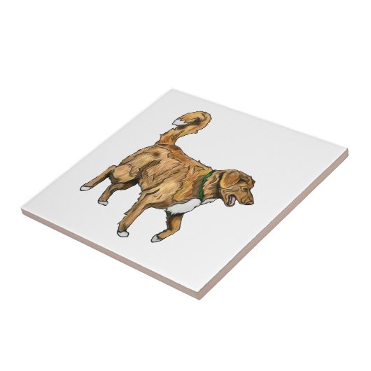 Toller Tile Tegeltje (Zijkant)