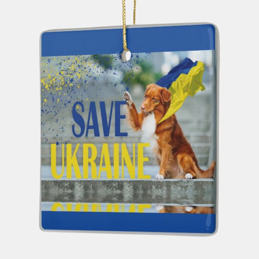 Toller Ukraine Ornament (Links)