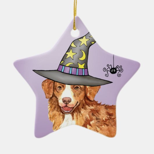 Toller Witch Keramisch Ornament (Voorkant)