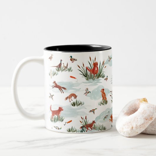 TOLLERS TWEEKLEURIGE KOFFIEMOK (Met donut)