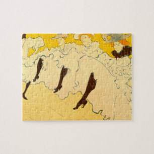 Tolouse Lautrec Dancing Girls Yellow Legpuzzel