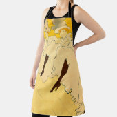 Tolouse-Lautrec Dancing Girls Yellow Poster Art Schort (Insitu)