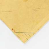 Tolouse-Lautrec Dansen Meisjes Geel Poster Kunst Fleece Deken (Hoek)