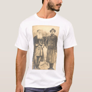 Tolstoi en Gorki T-shirt
