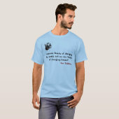 Tolstoy gedachtenproces t-shirt (Voorkant volledig)