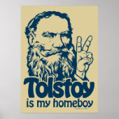 Tolstoy is mijn Homeboy Poster (Voorkant)