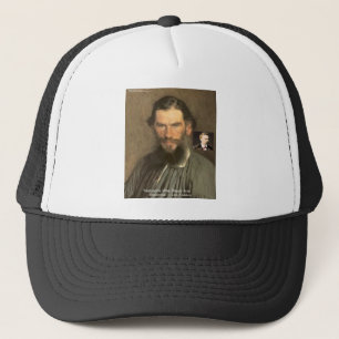 Tolstoy "Nietzsche = Stupid" Quote Gifts T - shirt Trucker Pet
