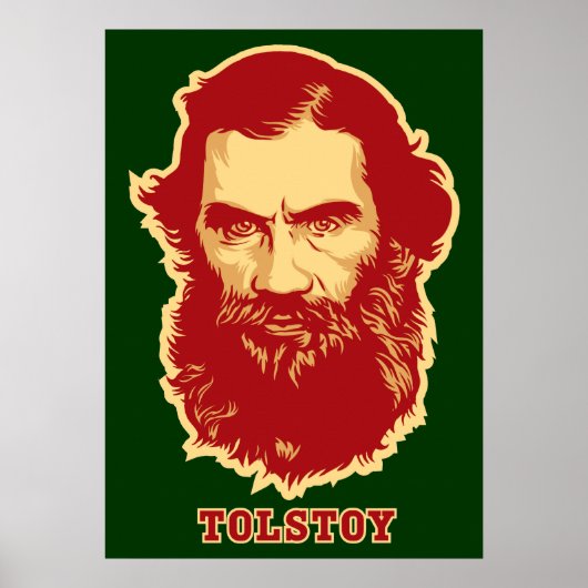 Tolstoy Poster (Voorkant)