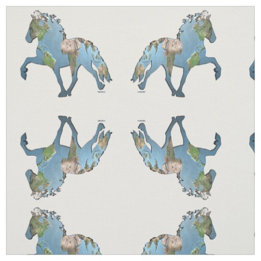 Tolt de Wereld Stof (Swatch)