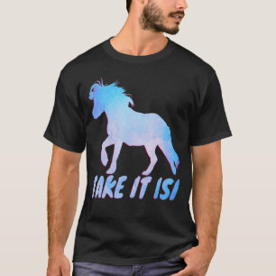 Tölt IJsland Paarden meisjes IJslandse paarden nem T-shirt