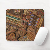 TOLTEC CARVING Oude Cultuur Mousepad Muismat (Met muis)