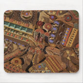 TOLTEC CARVING Oude Cultuur Mousepad Muismat (Voorkant)