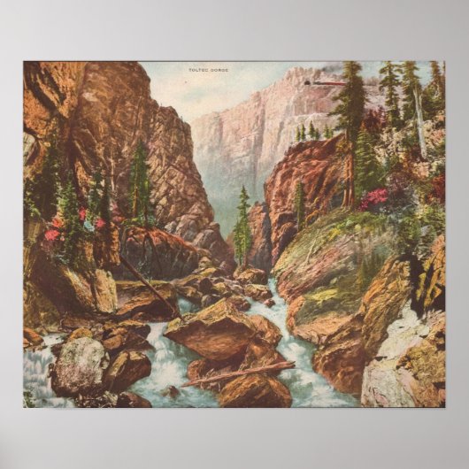 Toltec Gorge Poster (Voorkant)