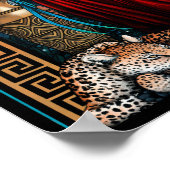 Toltec Jaguar Quetzal Priestess Zyanya Poster (Hoek)