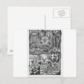Toltec Warriors Briefkaart (Voorkant / Achterkant)