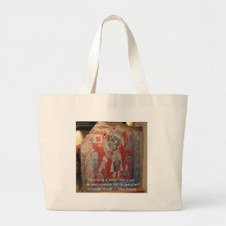 Tolteekse Rijk Grafisch & Bekend Spreekwoord Grote Tote Bag