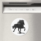 Töltendes Islandpferd Magneet (Insitu (Vaatwasser))