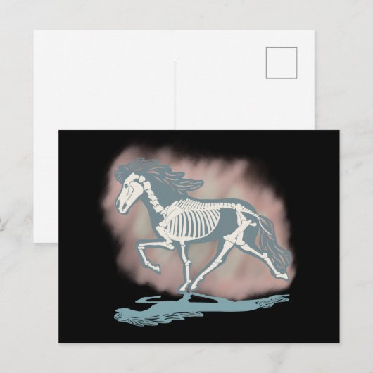 Tölter skeleton  briefkaart (Voorkant / Achterkant)