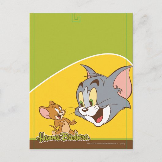 Tom And Jerry Briefkaart (Voorkant)