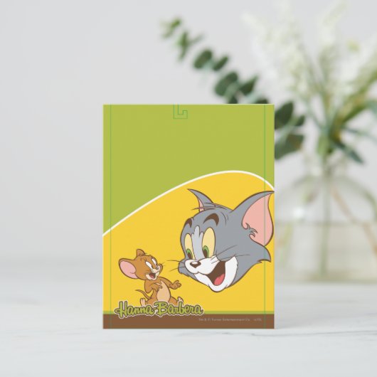 Tom And Jerry Briefkaart (Staand voorkant)