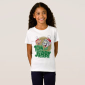 Tom and Jerry Holiday Logo T-shirt (Voorkant volledig)