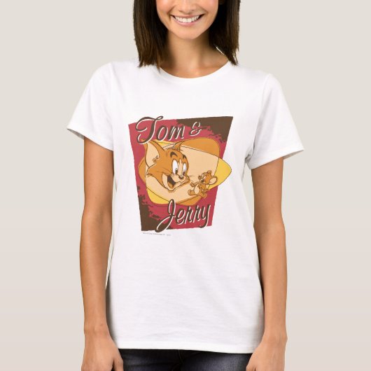 Tom and Jerry Logo 2 T-shirt (Voorkant)