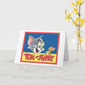 Tom And Jerry Logo Shaded Kaart (Gele Bloem)