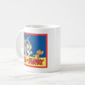 Tom and Jerry Logo Shaded Koffiemok (Voorkant links)