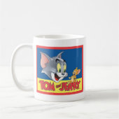 Tom and Jerry Logo Shaded Koffiemok (Links)