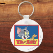 Tom and Jerry Logo Shaded Sleutelhanger (Voorkant)
