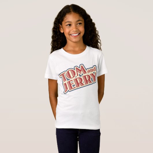 Tom and Jerry Logo T-shirt (Voorkant volledig)