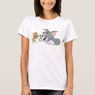 Tom and Jerry Make Faces T-shirt