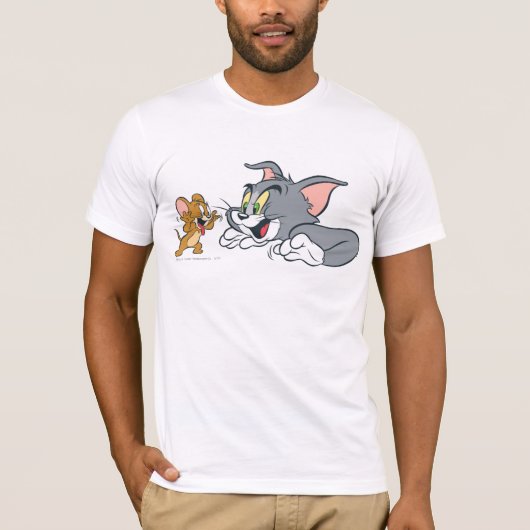 Tom and Jerry Make Faces T-shirt (Voorkant)