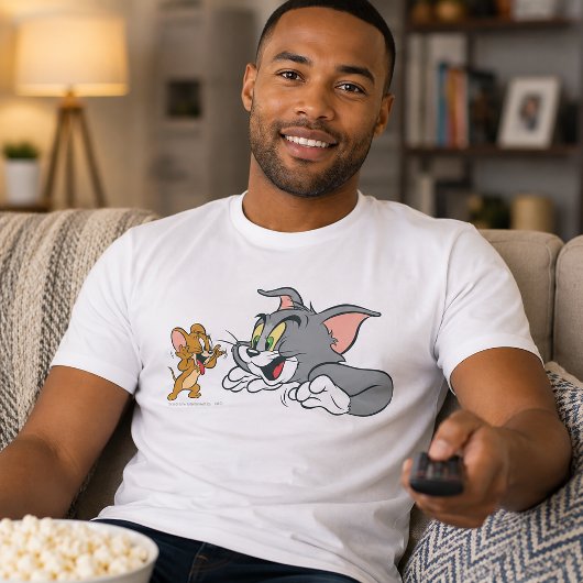 Tom and Jerry Make Faces T-shirt