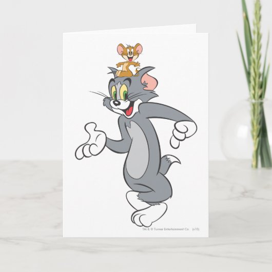 Tom and Jerry Pair Kaart (Voorkant)