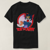 Tom And Jerry Retro Style Portrait T-shirt (Design voorkant)