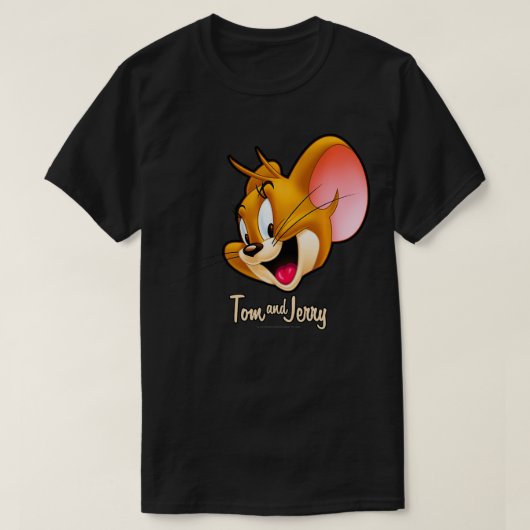 Tom And Jerry Simple Jerry Big Face  T-shirt (Design voorkant)