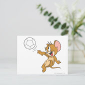 Tom and Jerry Soccer (voetballer) 1 Briefkaart (Staand voorkant)