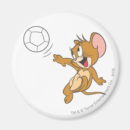 Tom and Jerry Soccer (voetballer) 1 Magneet (Voorkant)