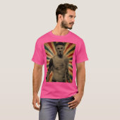 Tom Aspinall zwaargewicht kampioen Retro Ki T-shirt (Voorkant volledig)