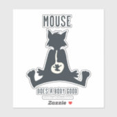 Tom Ate Jerry Silhouette Sticker (Vel)