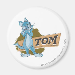 Tom Attitude Logo Magneet
