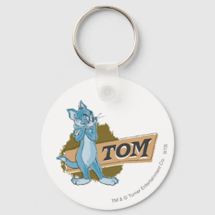 Tom Attitude Logo Sleutelhanger