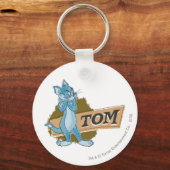Tom Attitude Logo Sleutelhanger (Voorkant)